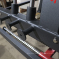 Upper inclined bench shoulder press machine adjustment